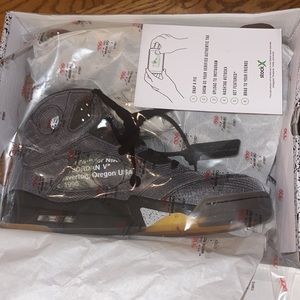 Jordan 5 Retro Off-White Black